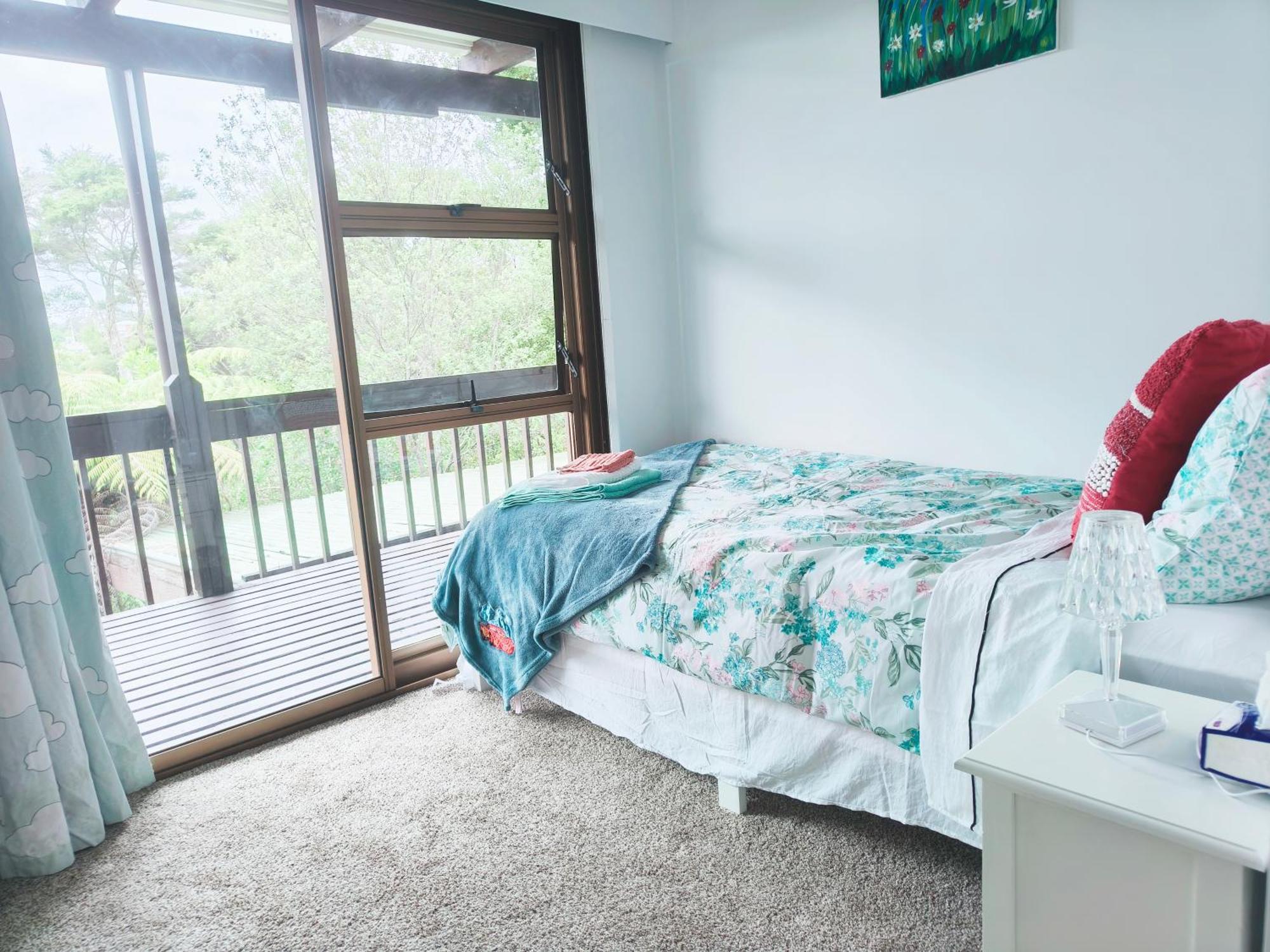 Sunny Cosy Rooms In Auckland Nice Garden Bush View المظهر الخارجي الصورة